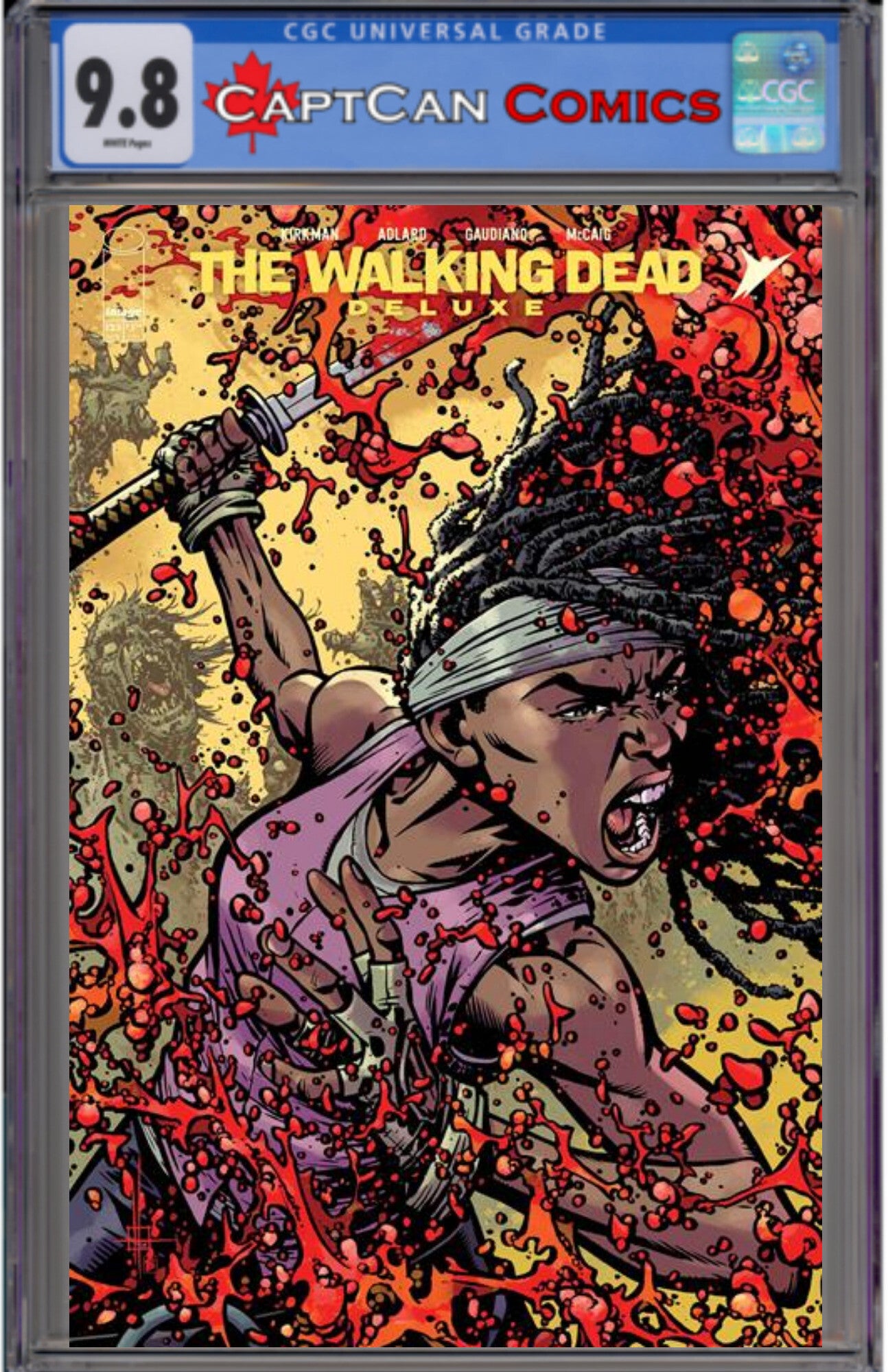 WALKING DEAD DELUXE #125 CVR C ZACH HOWARD & NELSON DANIEL CONNECTING VAR (MR)