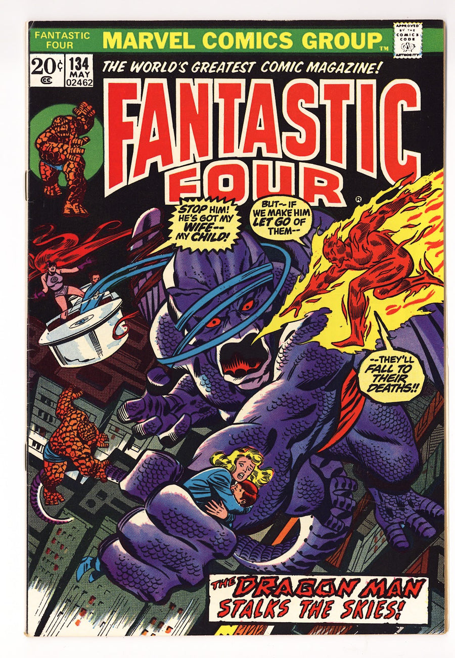 Fantastic Four Vol 1 134  VF (8.0)   (1973)