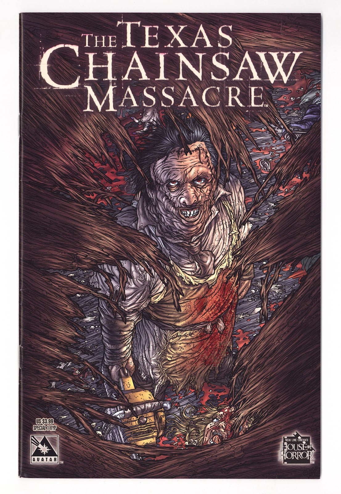 Texas Chainsaw Massacre Special   1  Mid Grade   (2005) Ryp   Variant  