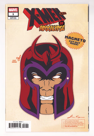 X-Men of Apocalypse Alpha 1 High Grade (2025) Kerigan Retro Halloween Mask Variant