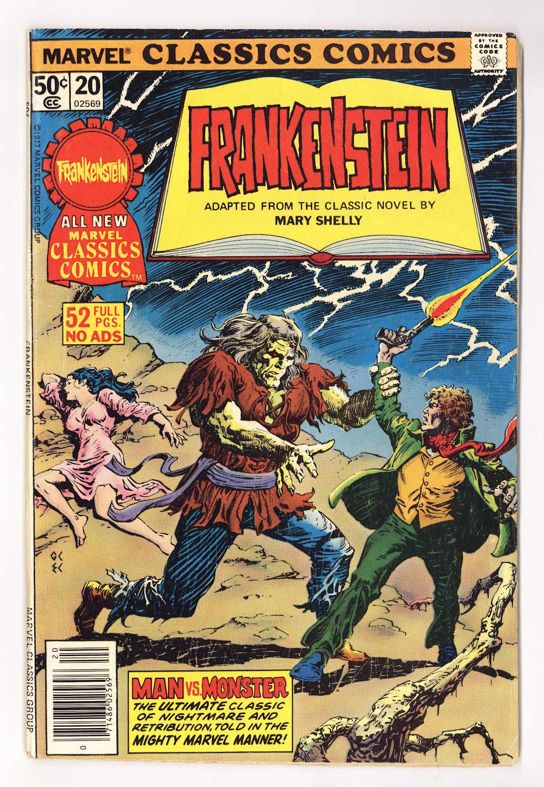 Marvel Classics Comics 20 Low Grade (1977) 