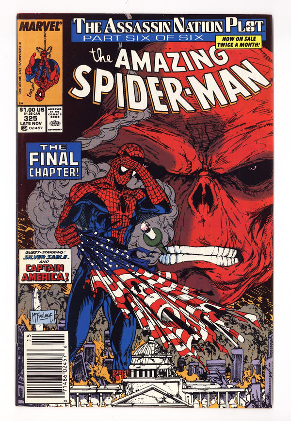 The Amazing Spider-Man Vol 1 325 VF/NM (9.0) (1989) Newsstand