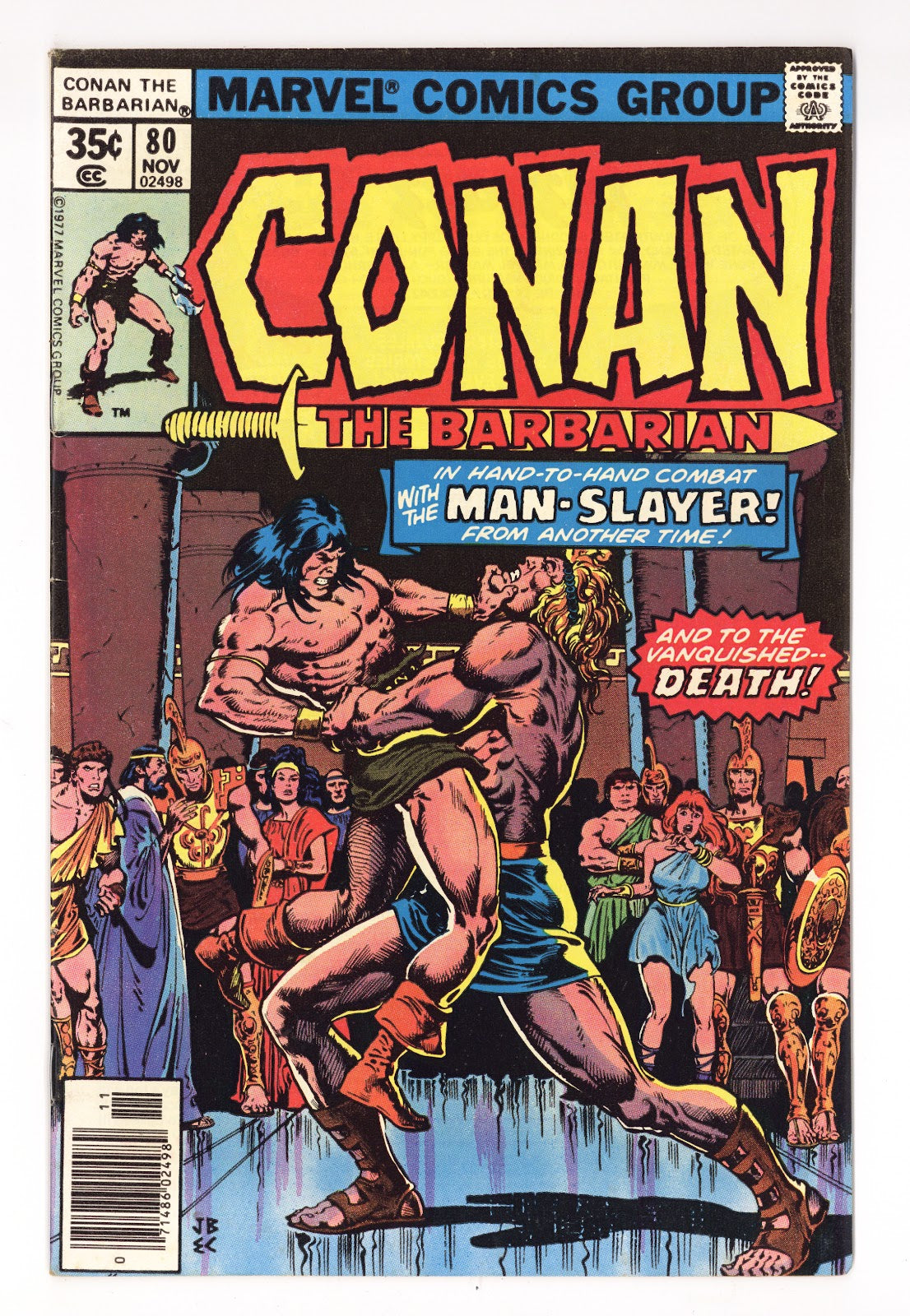 Conan the Barbarian Vol 1 80  Mid Grade   (1977)     