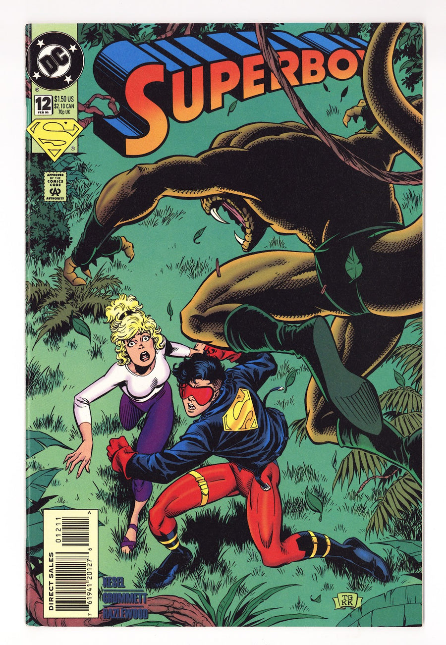 Superboy Vol 3 12  Mid Grade   (1995)