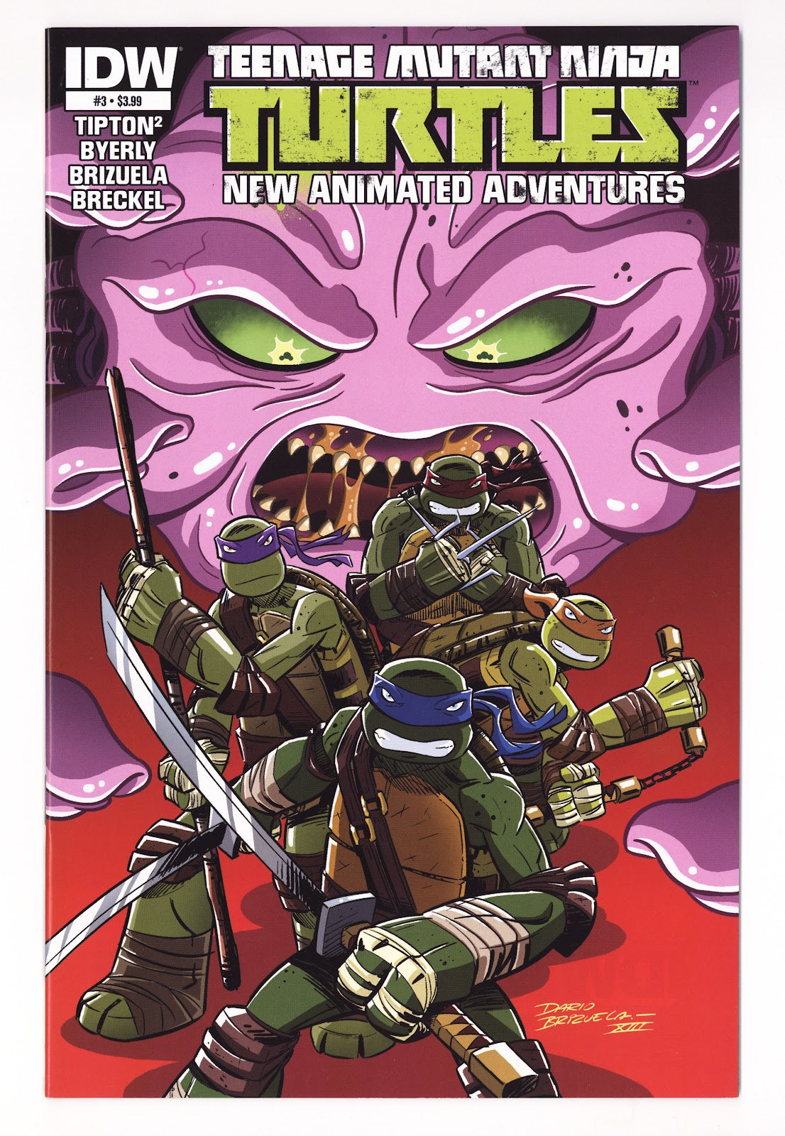 Teenage Mutant Ninja Turtles New Animated Adventures 3 High Grade (2013) 