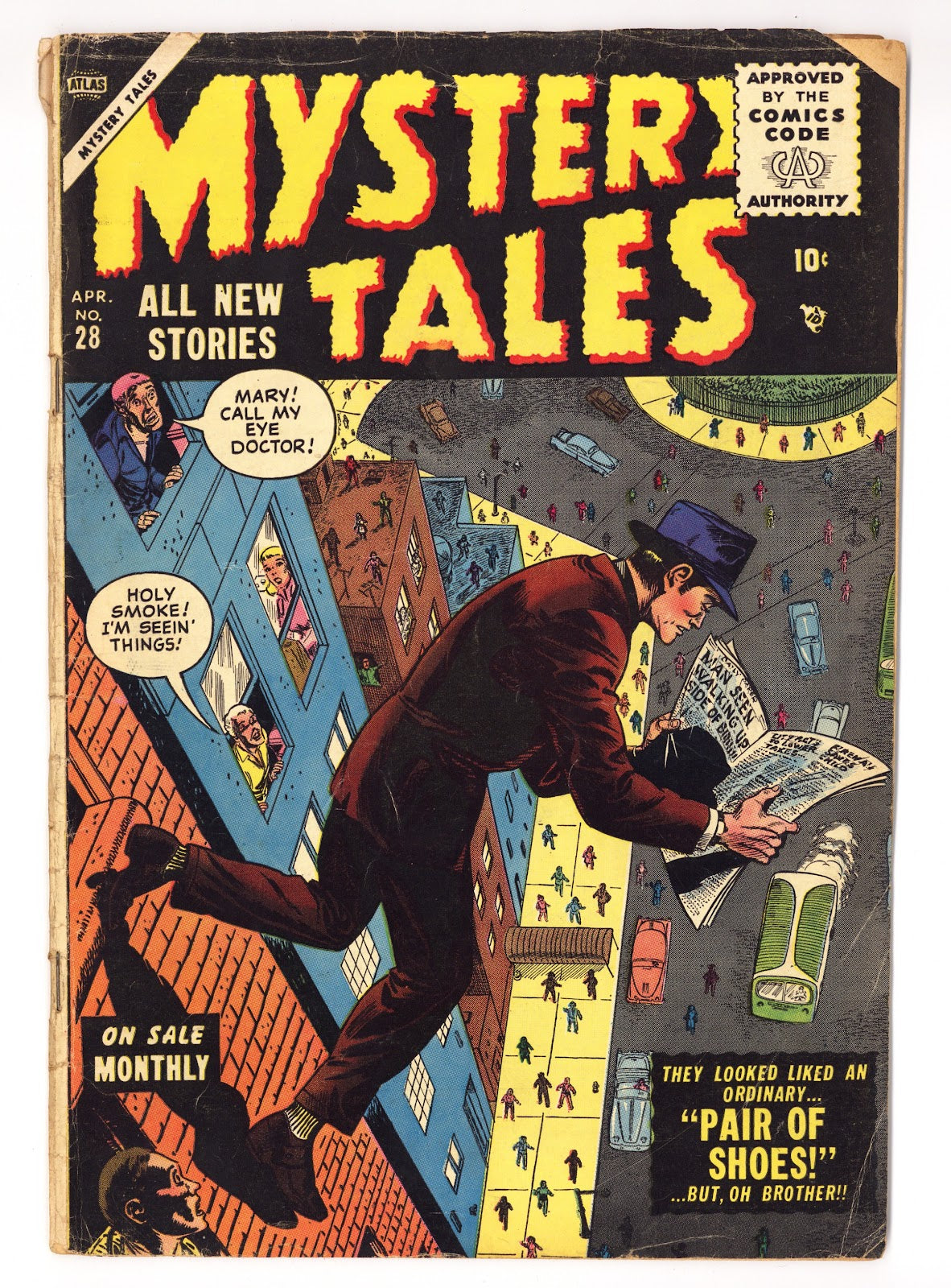 Mystery Tales Vol 1 28  VG- (3.5)   (1955)