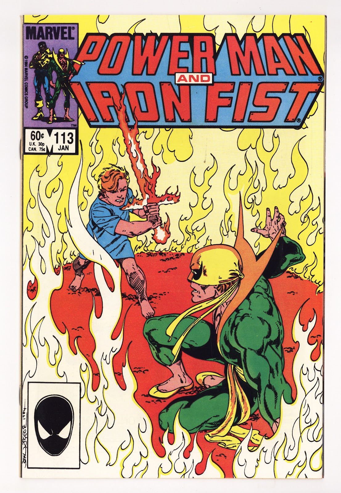 Power Man and Iron Fist Vol 1 113  High Grade   (1985)   Direct  