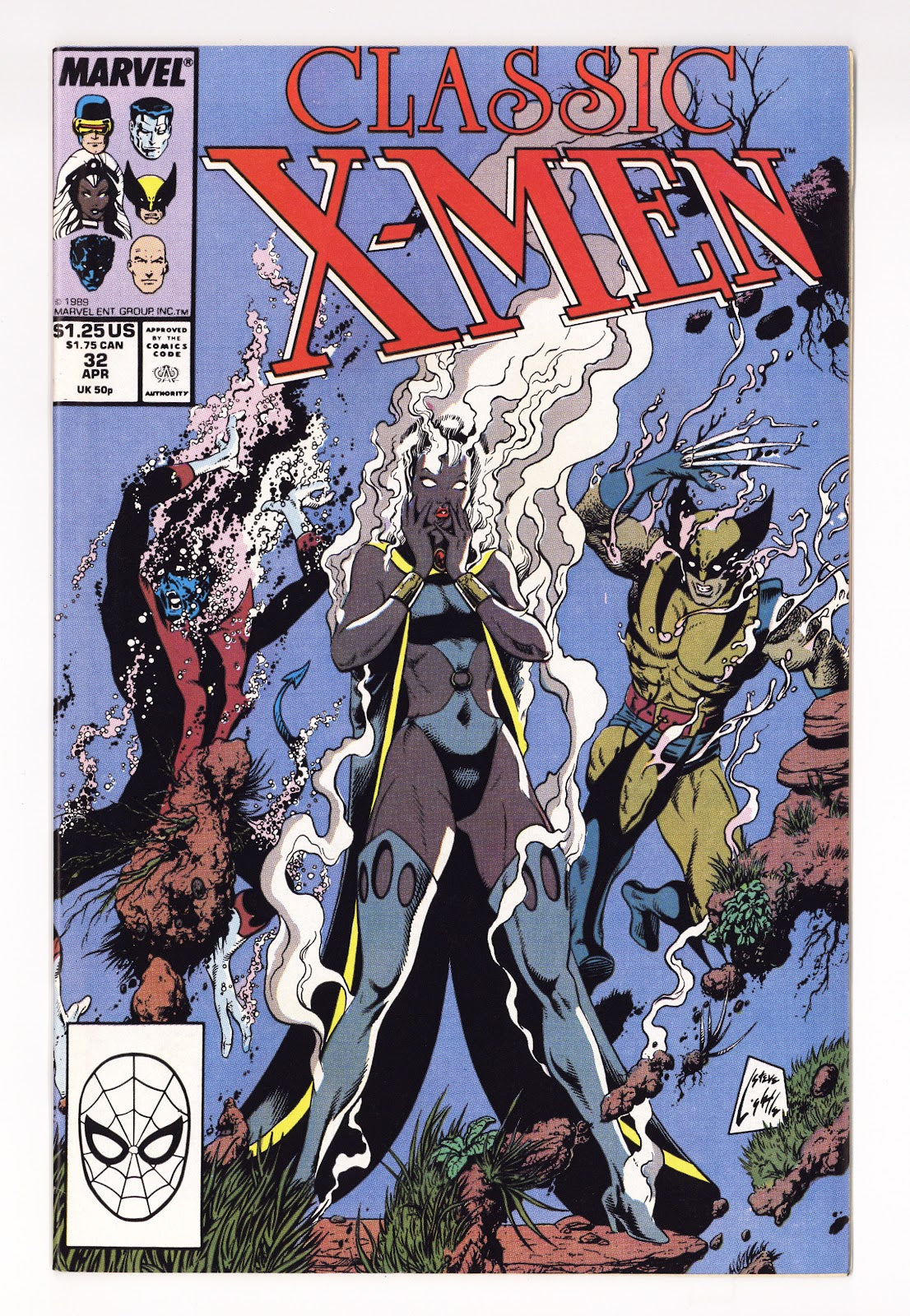 Classic X-Men 32 High Grade (1989) Direct 