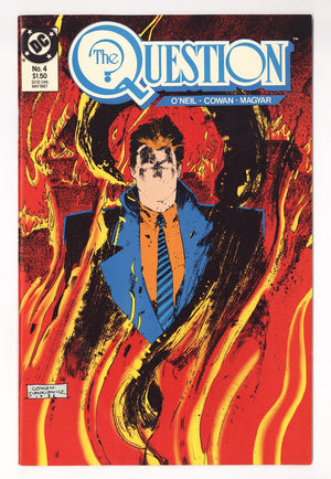 The Question Vol 1 4  High Grade   (1987)