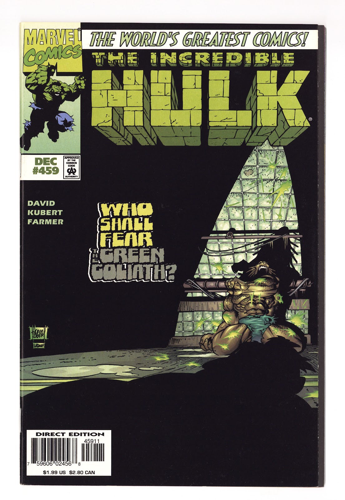 The Incredible Hulk Vol 1 459  High Grade   (1997)