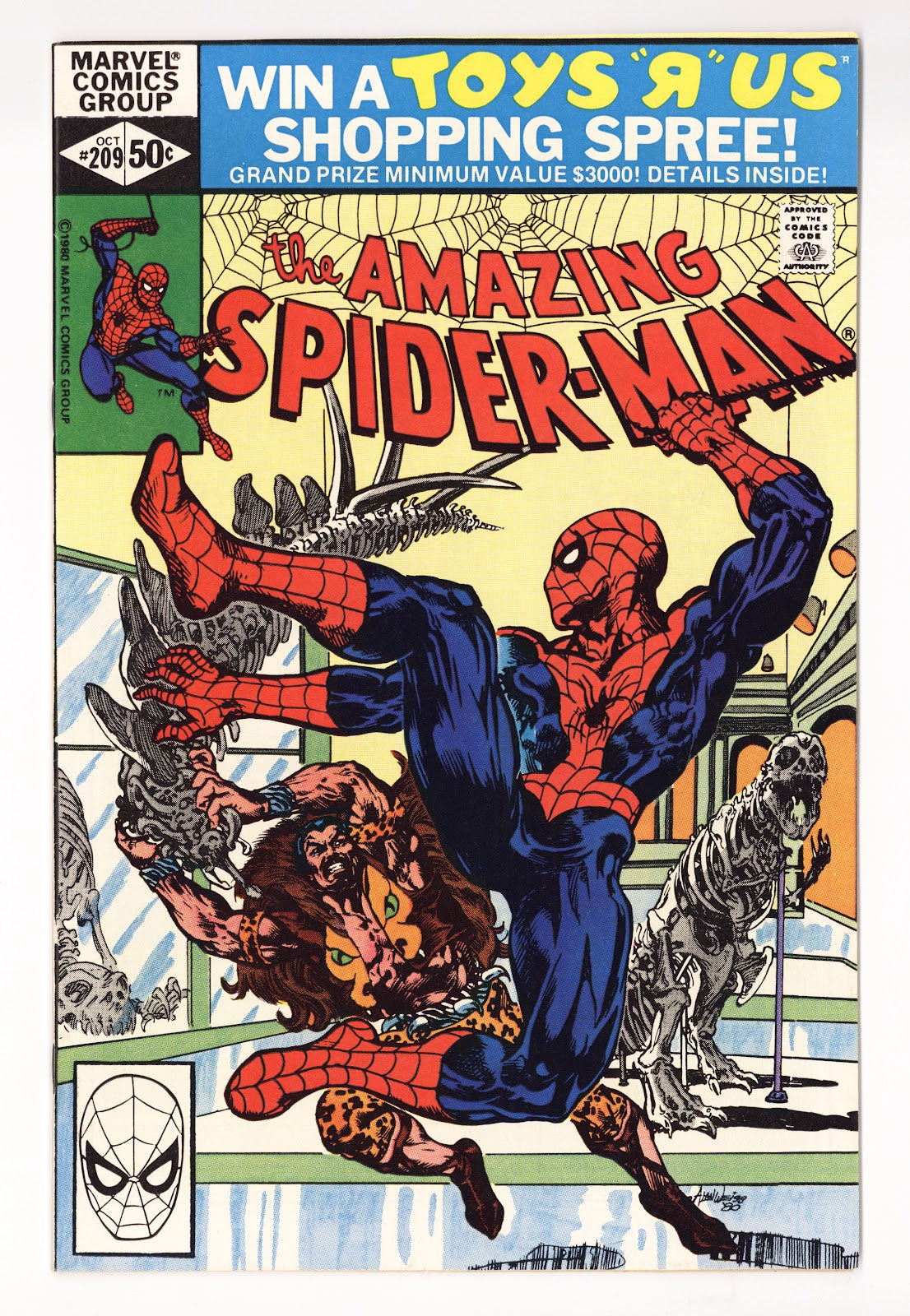 The Amazing Spider-Man Vol 1 209  VF/NM (9.0)   (1980)