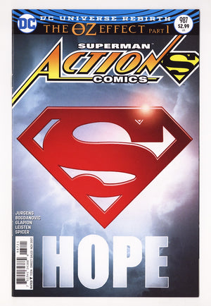 Action Comics Vol 3 987 High Grade (2017) Logo Variant