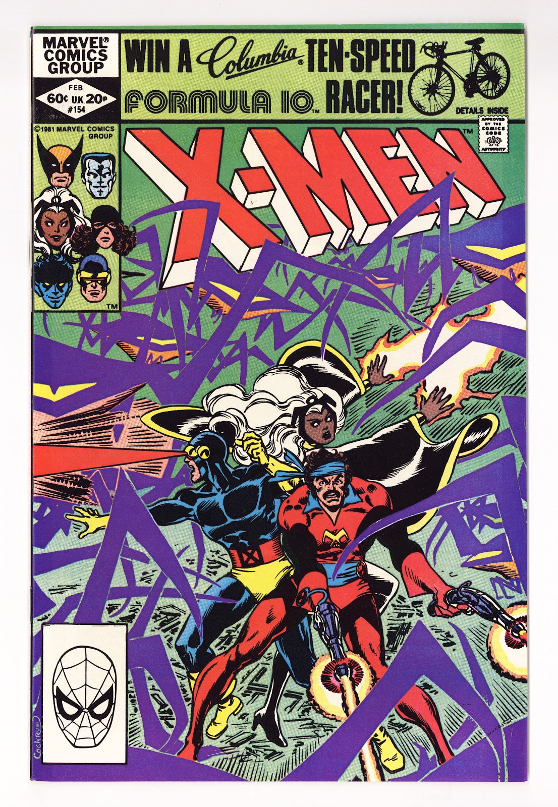 The Uncanny X-Men Vol 1 154  VF/NM (9.0)   (1982)     