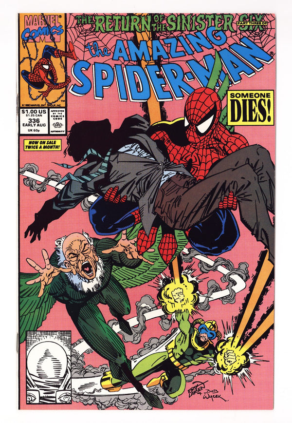 The Amazing Spider-Man Vol 1 336 High Grade (1990)