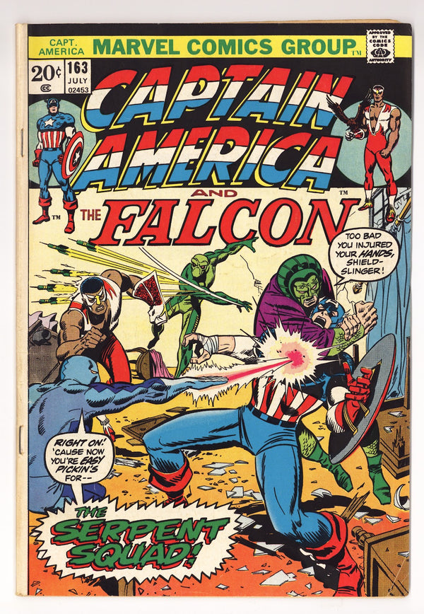 Captain America Vol 1 163  VG (4.0)   (1973)