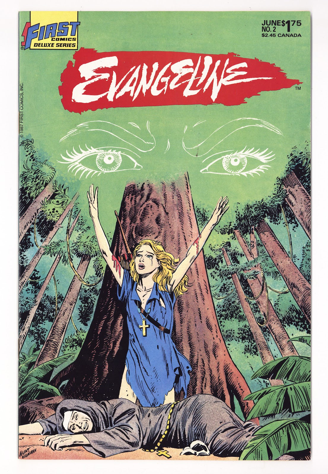 Evangeline Vol 2 2  High Grade   (1987)     