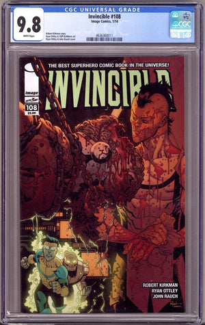 Invincible 108 CGC 9.8 (NM/M) (2014)
