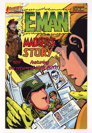E-Man Vol 2 24  High Grade   (1985)