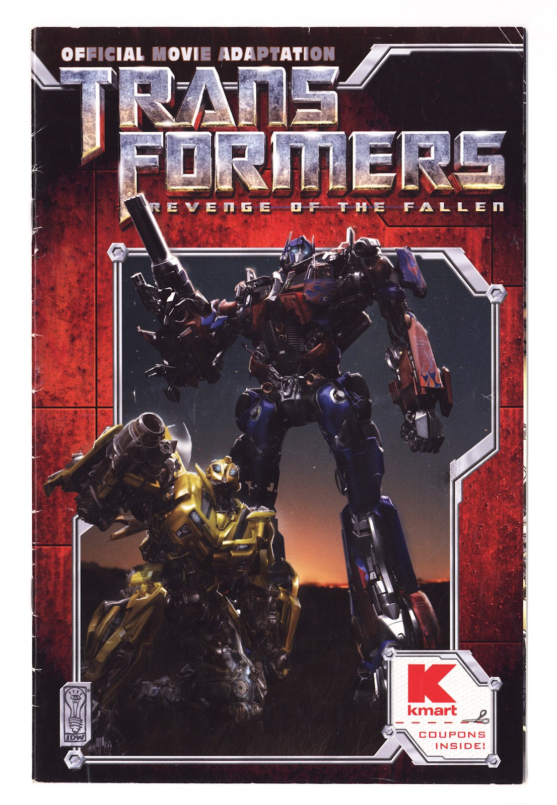 Transformers: Revenge of the Fallen Official Movie Adaptation - Kmart Edition   1  Very Low Grade   (2009)     