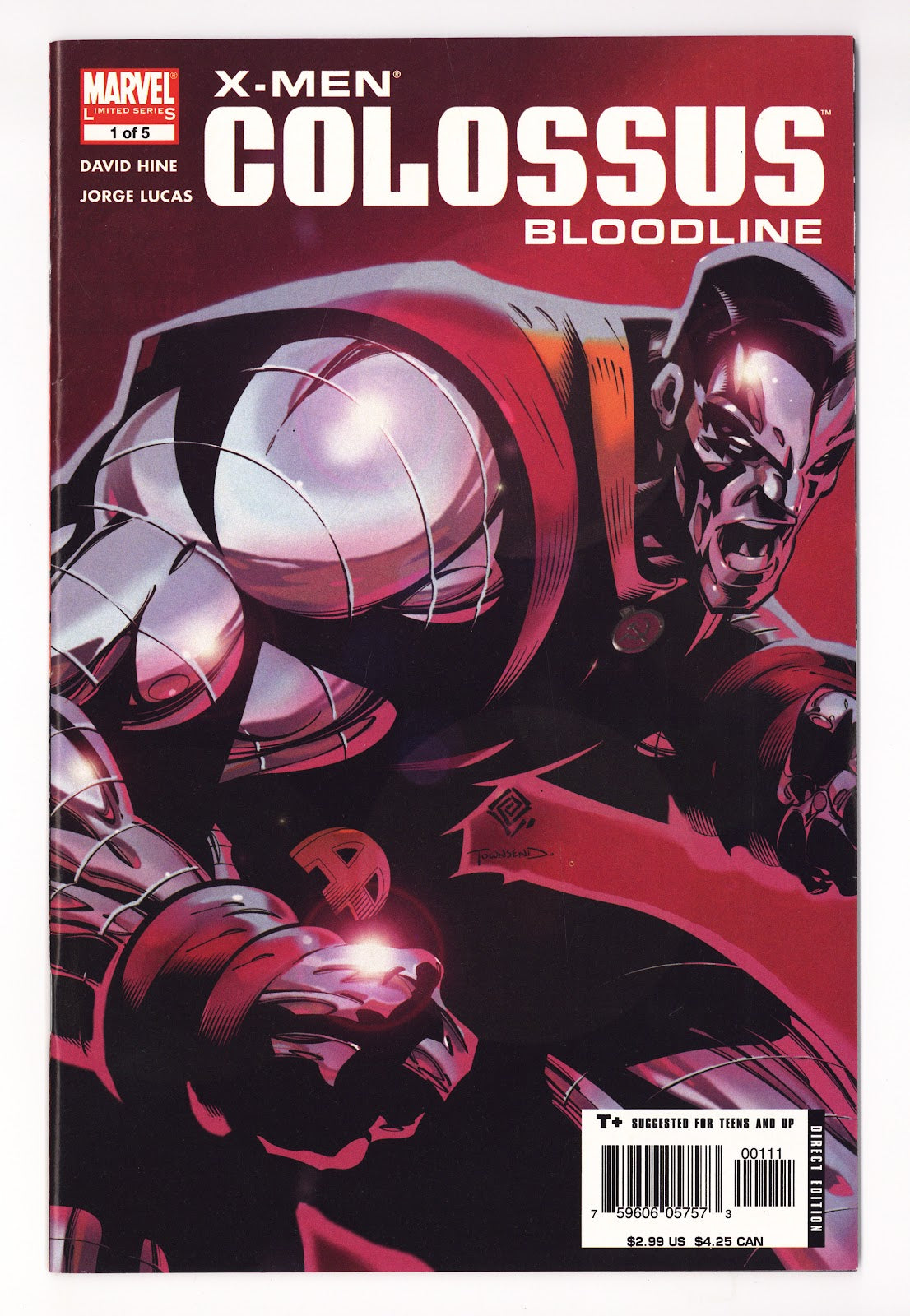 X-Men: Colossus Bloodline 1 High Grade (2005) 