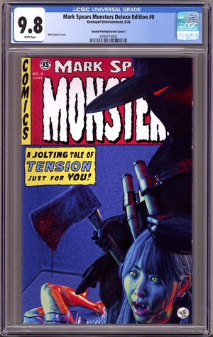 Mark Spears Monsters #0 Deluxe Edition   [nn] CGC 9.8 (NM/M)   (2026)   2nd Print