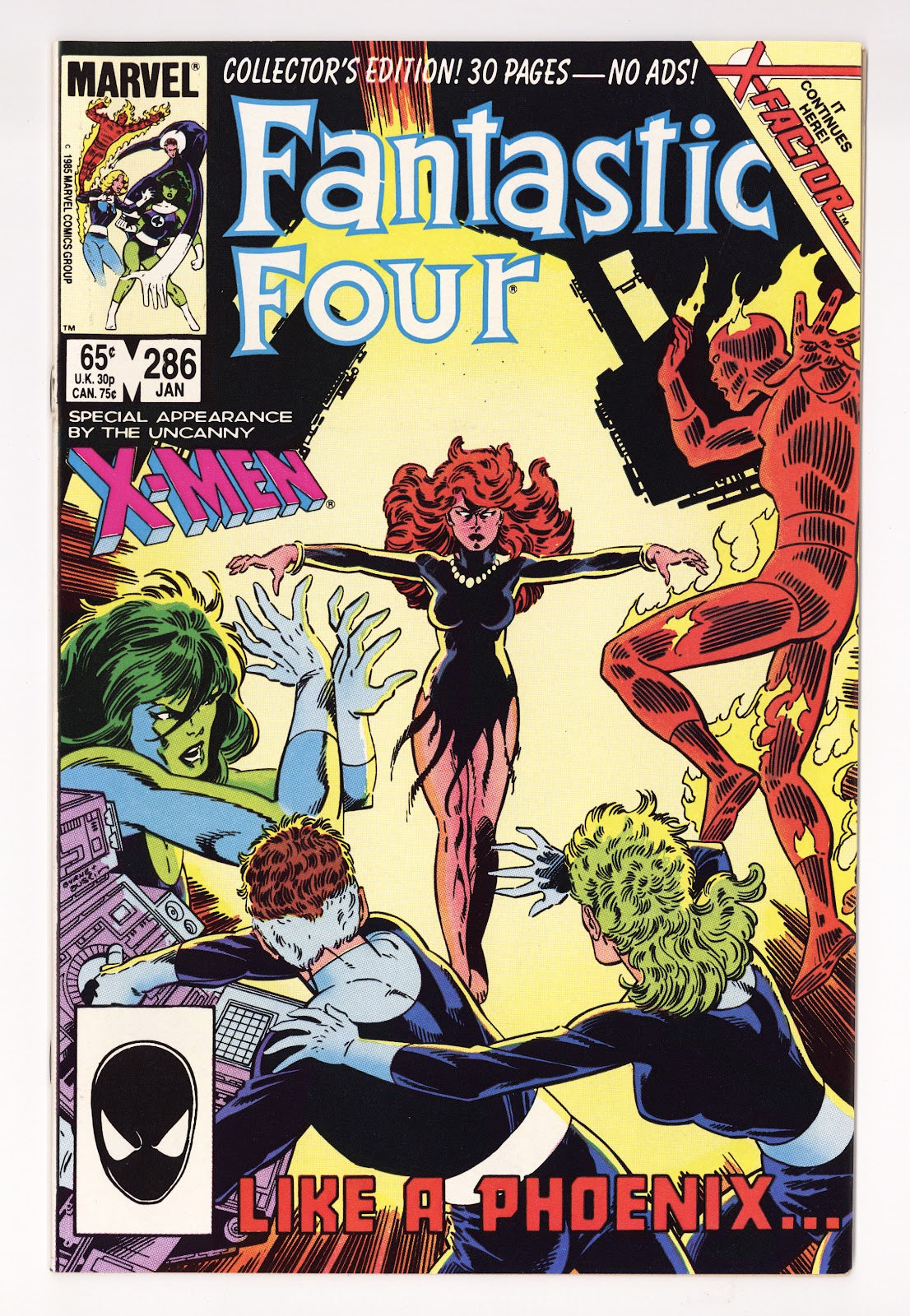 Fantastic Four Vol 1 286 High Grade (1986) 