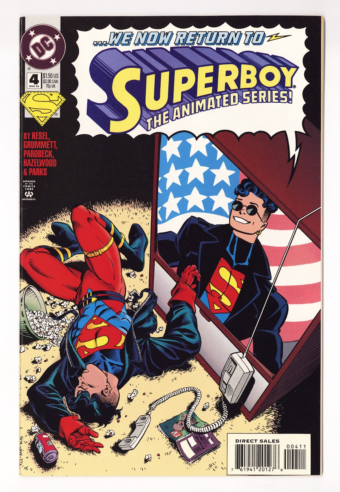 Superboy Vol 3 4  Mid Grade   (1994)