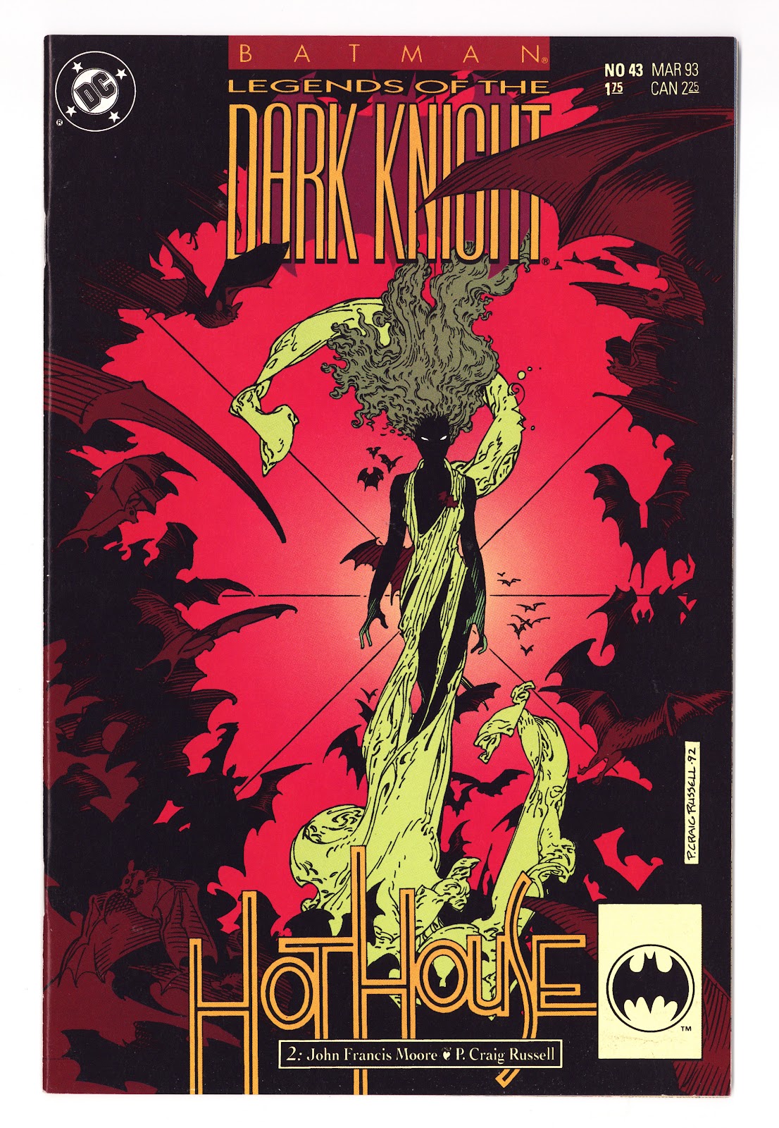 Batman: Legends of the Dark Knight 43 High Grade (1993) Direct 