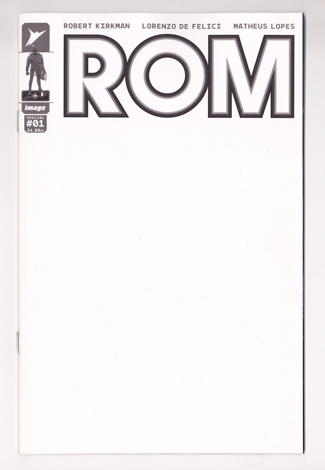 Rom Special 1 Sketch Blank Variant (2026)