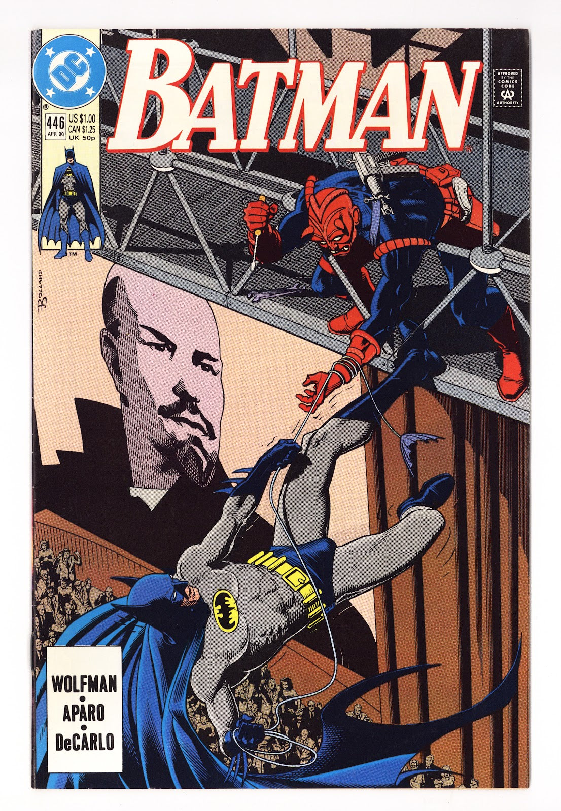 Batman Vol 1 446 High Grade (1990) Direct 