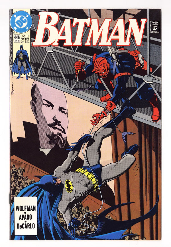 Batman Vol 1 446 High Grade (1990) Direct