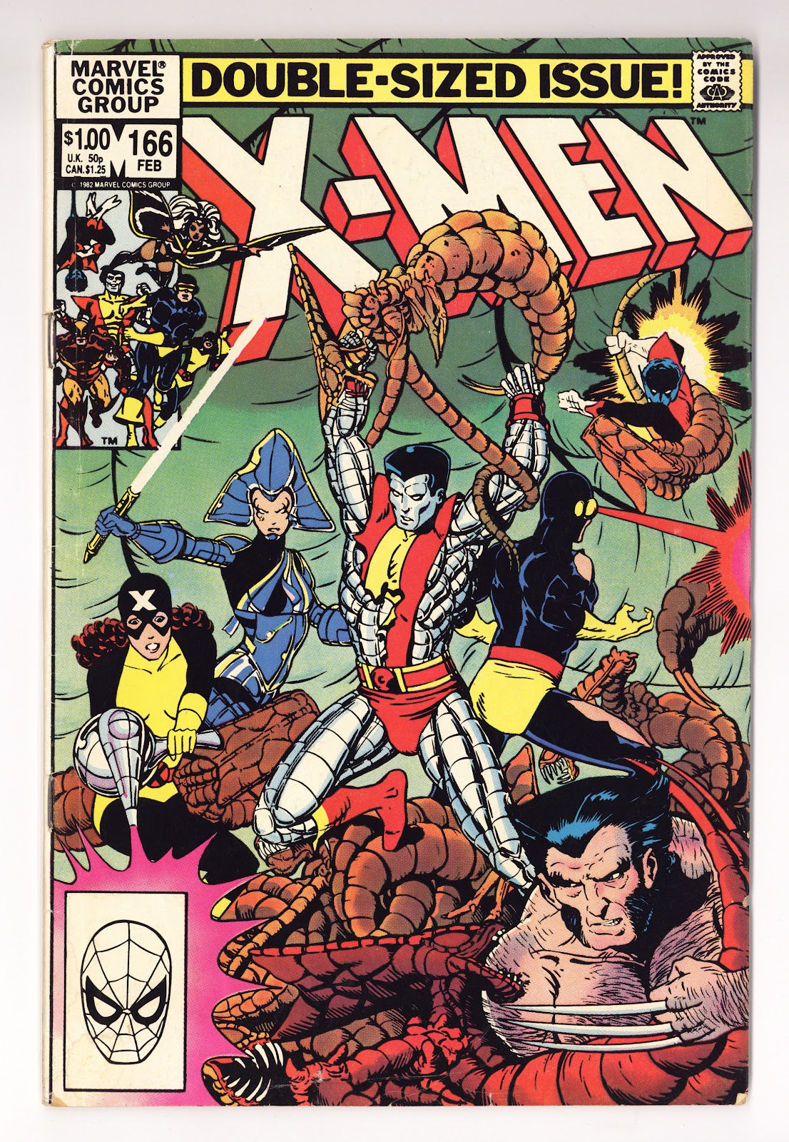 The Uncanny X-Men Vol 1 166  VG (4.0)   (1983)     