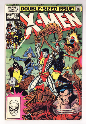 The Uncanny X-Men Vol 1 166  VG (4.0)   (1983)