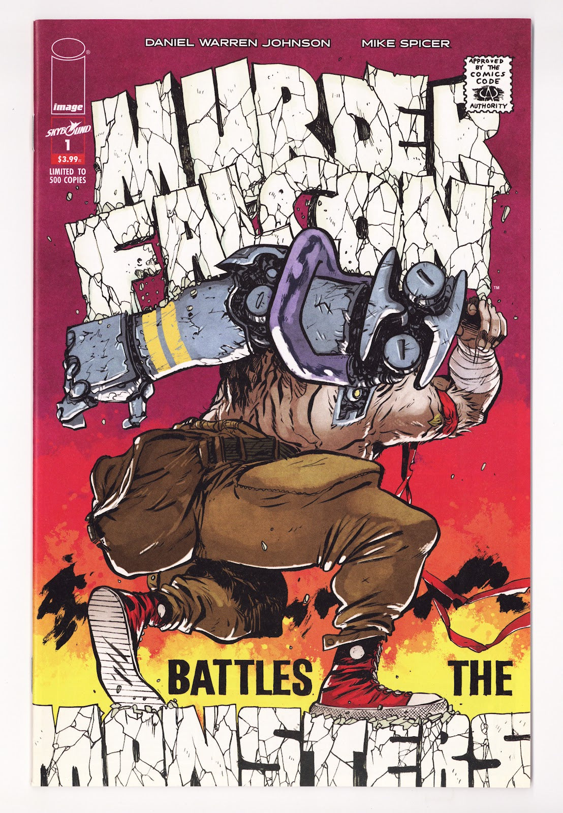Murder Falcon 1 NM- (9.2) (2018) Johnson Homage Exclusive Variant 