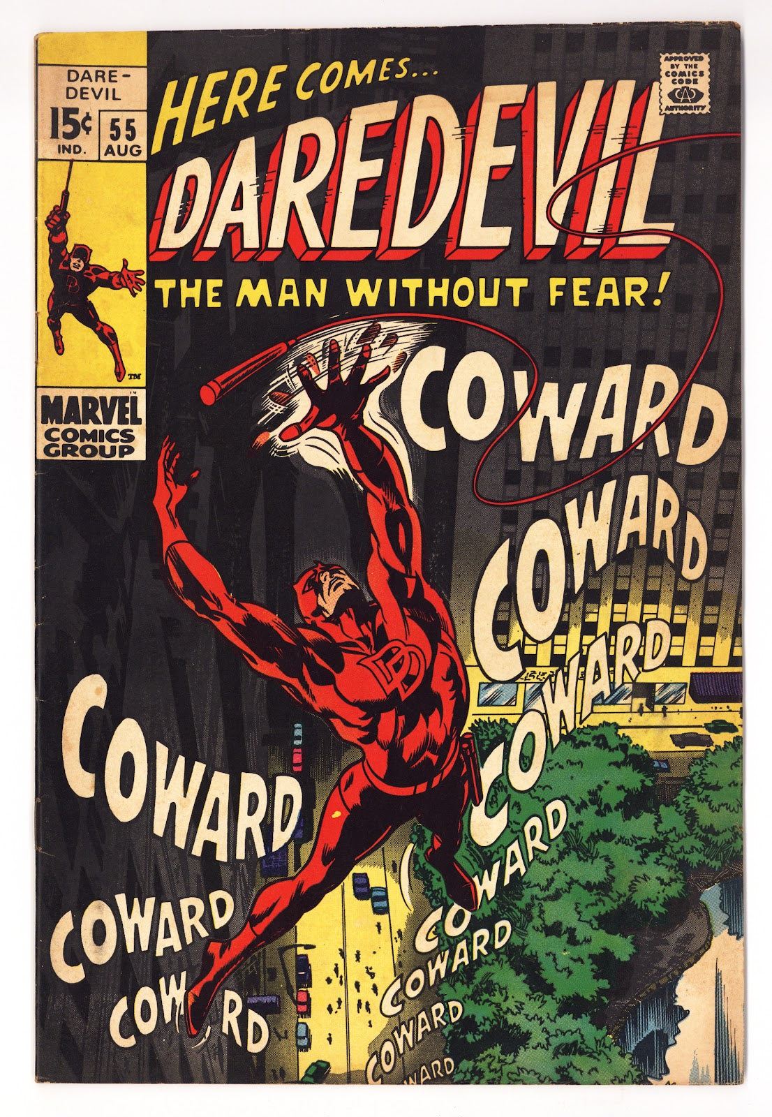 Daredevil Vol 1 55  FN- (5.5)   (1969)