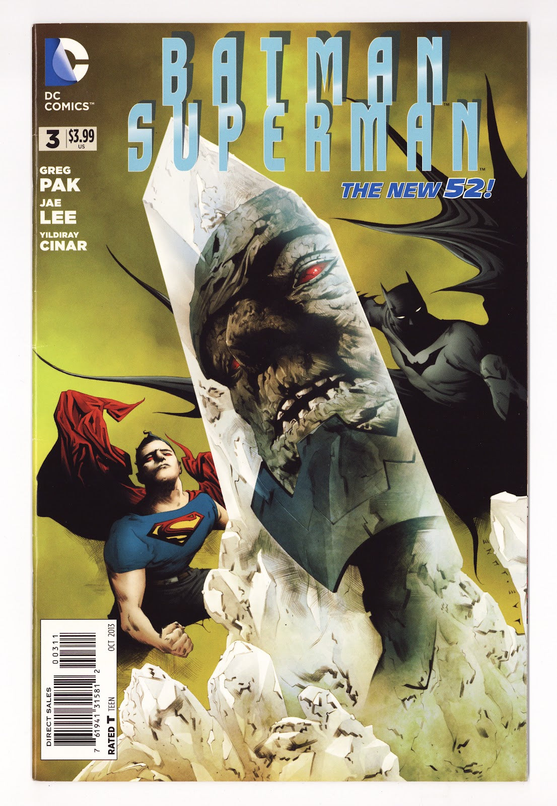 Batman / Superman Vol 1 3 High Grade (2013) 