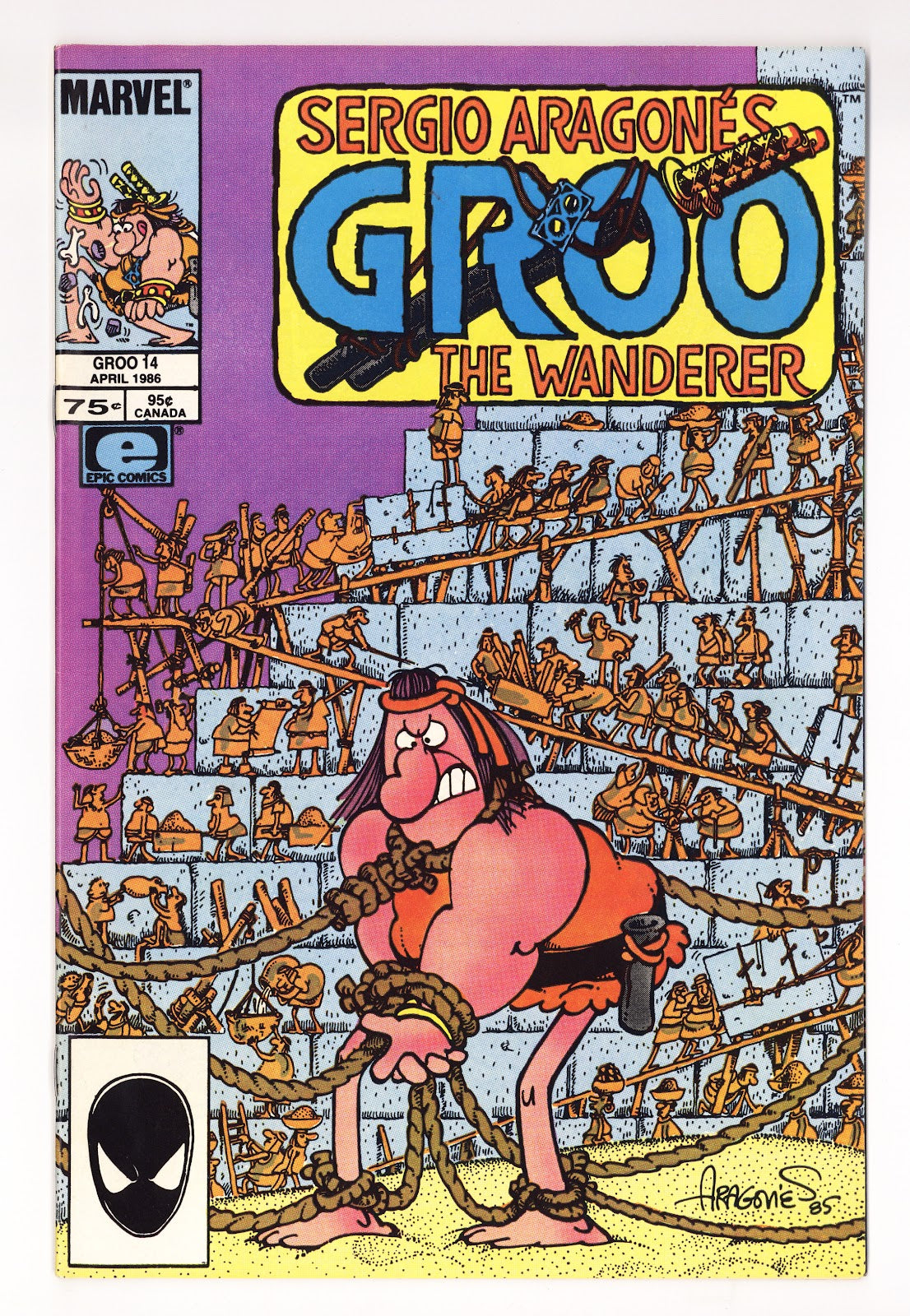 Sergio Aragones Groo the Wanderer Vol 2 14  High Grade   (1986)