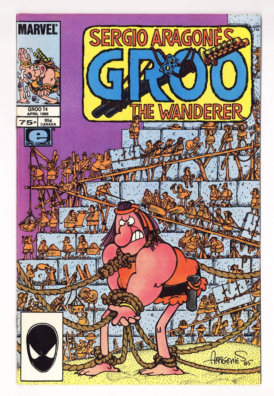 Sergio Aragones Groo the Wanderer Vol 2 14  High Grade   (1986)