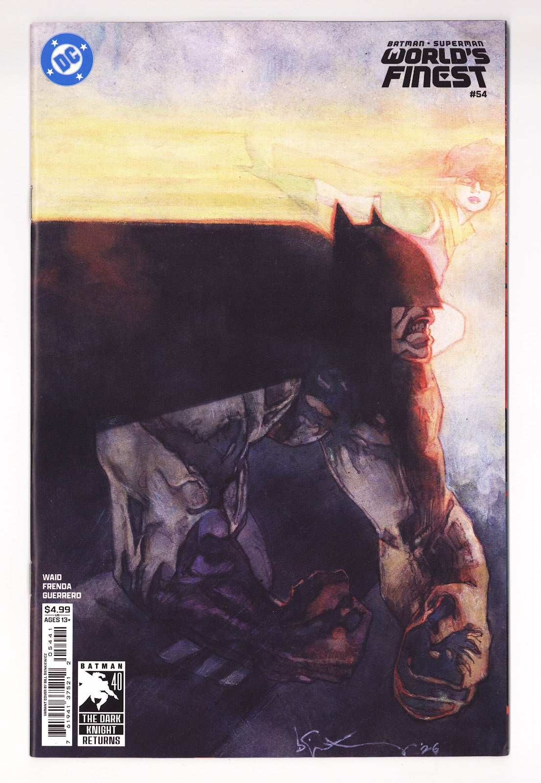 Batman Superman Worlds Finest 54 Sienkiewicz Variant (2026)