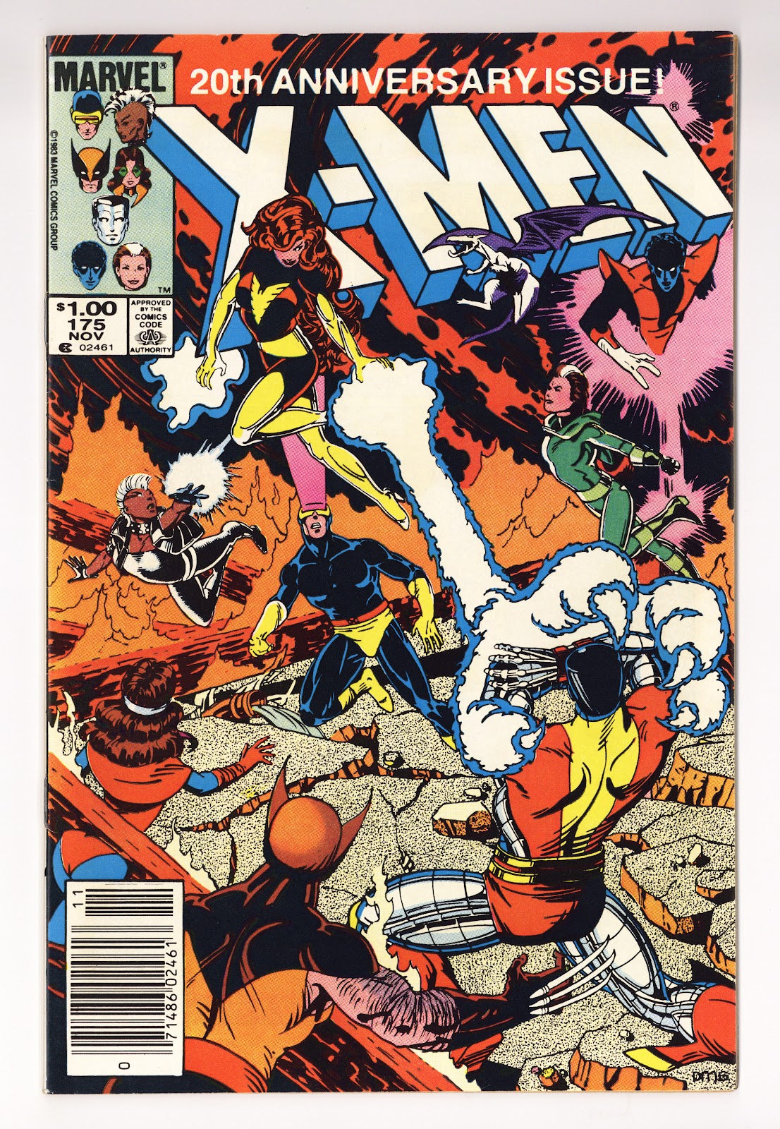 The Uncanny X-Men Vol 1 175  FN/VF (7.0)   (1983)   Newsstand  