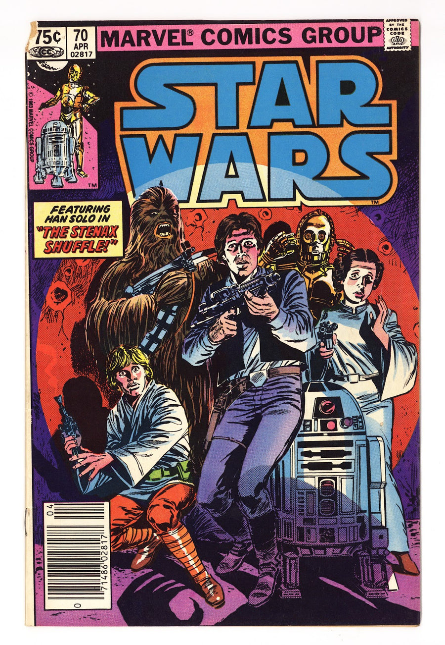 Star Wars Vol 1 70  Very Low Grade   (1983)   Canadian Price Variant
