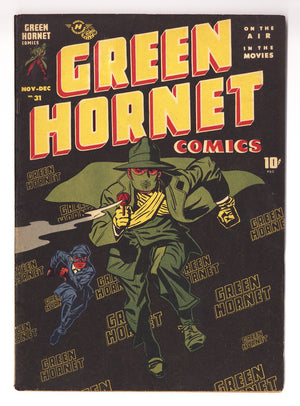 Green Hornet Comics 31 VG/FN (5.0) Colour Touch (1946)