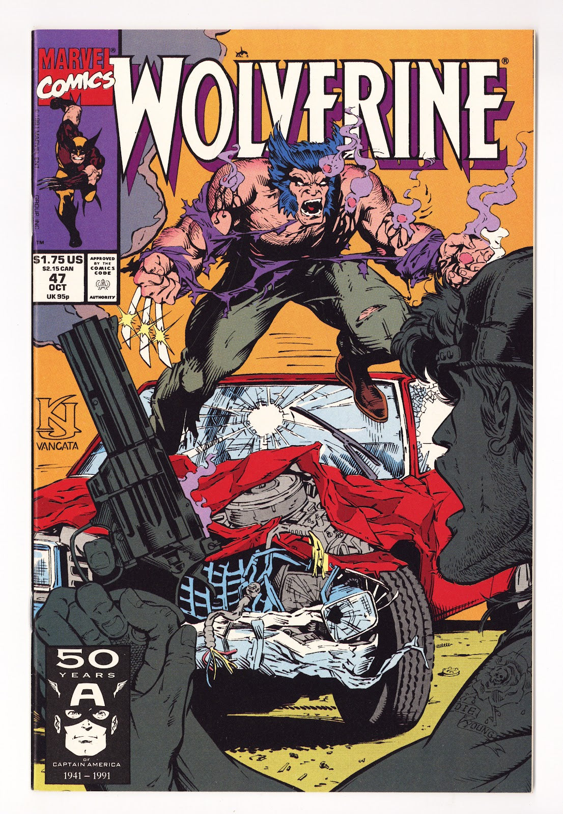 Wolverine Vol 2 47  High Grade   (1991)     