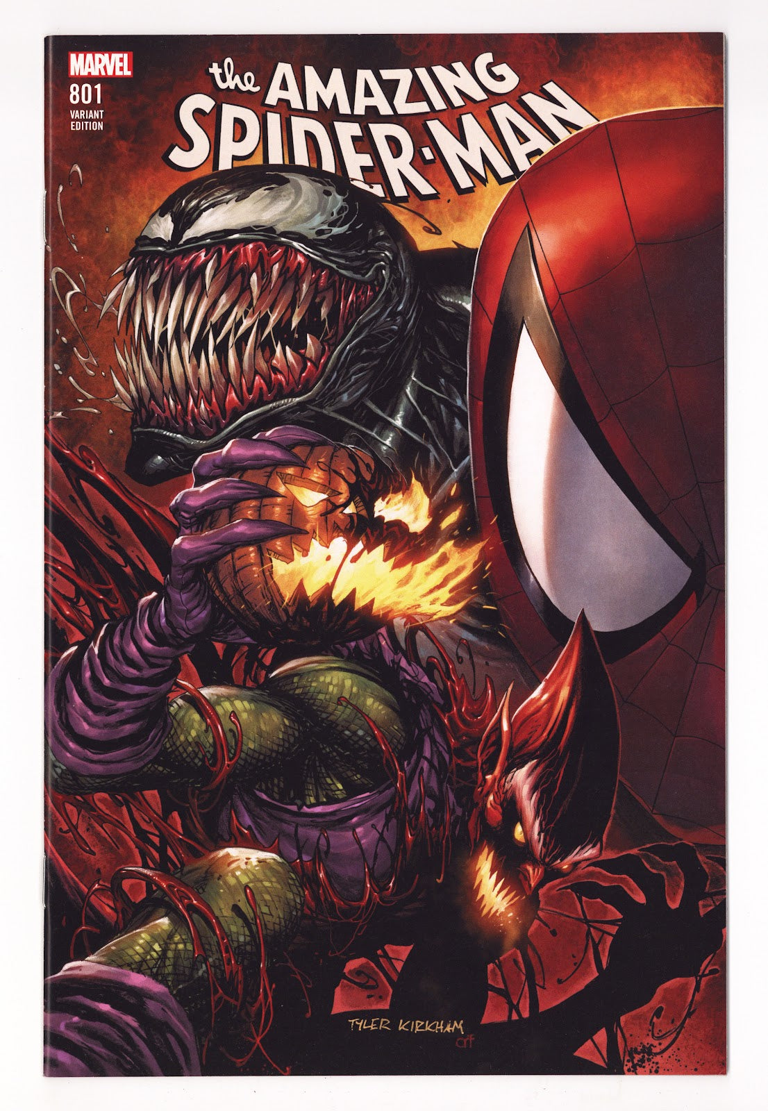Amazing Spider-Man Vol 4 801 High Grade (2018) Kirkham Unknown Comics Connecting Exclusive Variant 