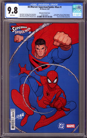 DC / Marvel: Superman / Spider-Man 1 CGC 9.8 (NM/M) (2026) Nakayama Variant