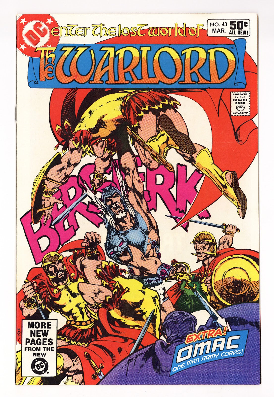 Warlord Vol 1 43  High Grade   (1981)     
