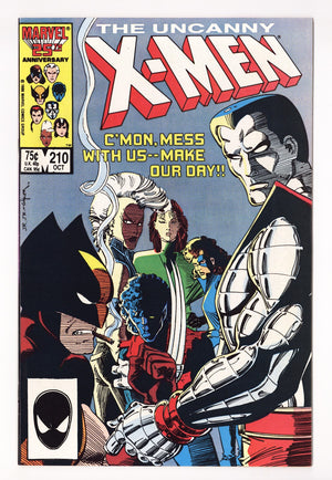 The Uncanny X-Men Vol 1 210 Mid Grade (1986) Direct