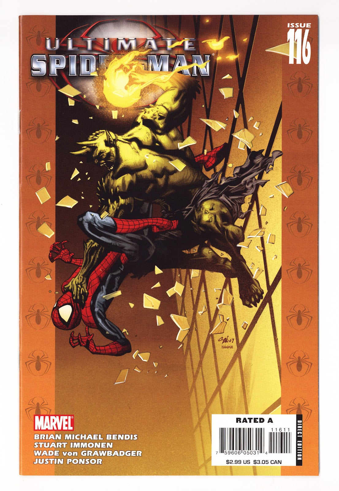 Ultimate Spider-Man Vol 1 116  High Grade   (2008)     