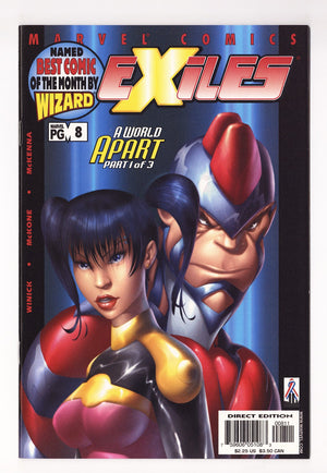 Exiles Vol 1 8  High Grade   (2002)
