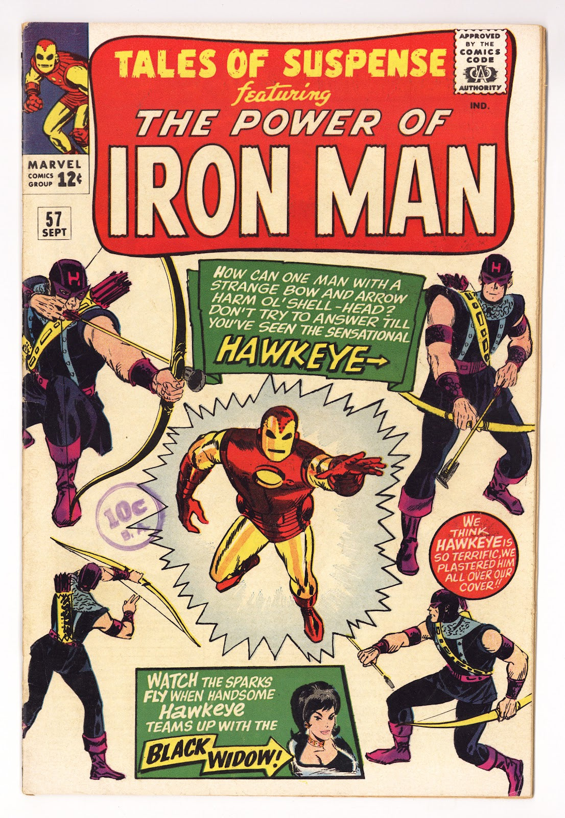 Tales of Suspense Vol 1 57 FN- (5.5) (1964) 